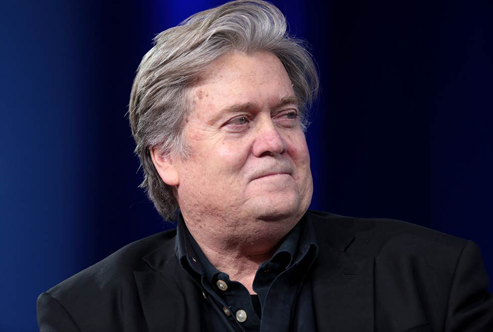 Steve Bannon, ex-estrategista da Casa Branca (Foto: Gage Skidmore/Wikimedia Commons)