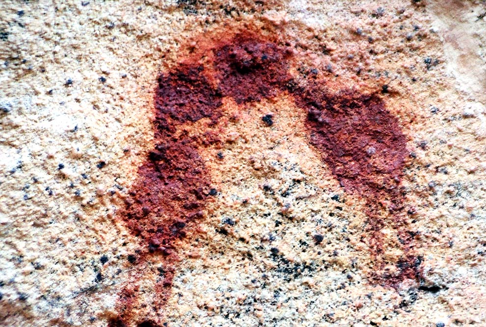 As inscrições em rochas revelam as marcas deixadas por essas comunidades ancestrais e pelas sucessivas culturas pré-históricas ao longo do tempo (Foto: Serra da Capivara/ JC Fagundes)