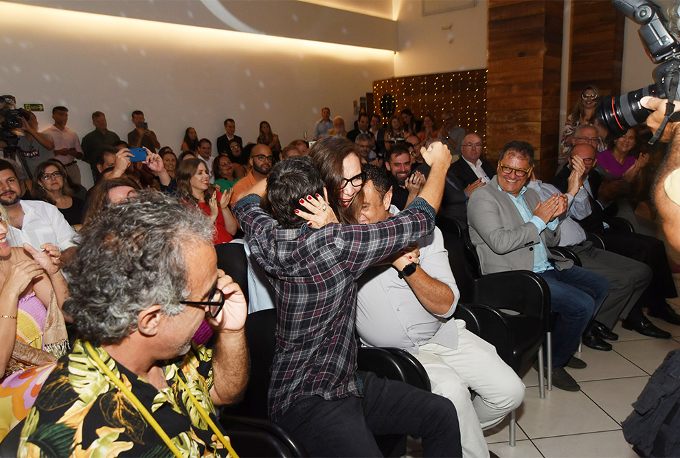 Cerimônia de premiação aconteceu na noite de sexta-feira (1), em Campinas (Foto: Antonio Scarpinetti)