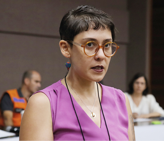 A pesquisadora Talita Gantus de Oliveira: “Nunca estamos fazendo a gestão dos riscos, mas dos desastres"