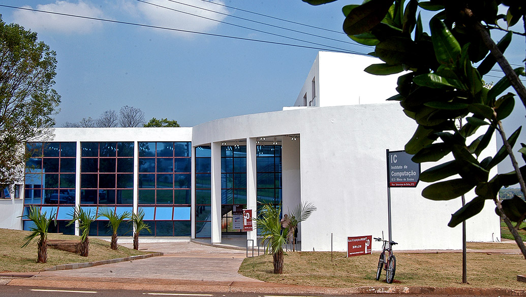 Fachada do Instituto de Computação, local que sediará o INCT Redes de Comunicação e Internet das Coisas Inteligentes