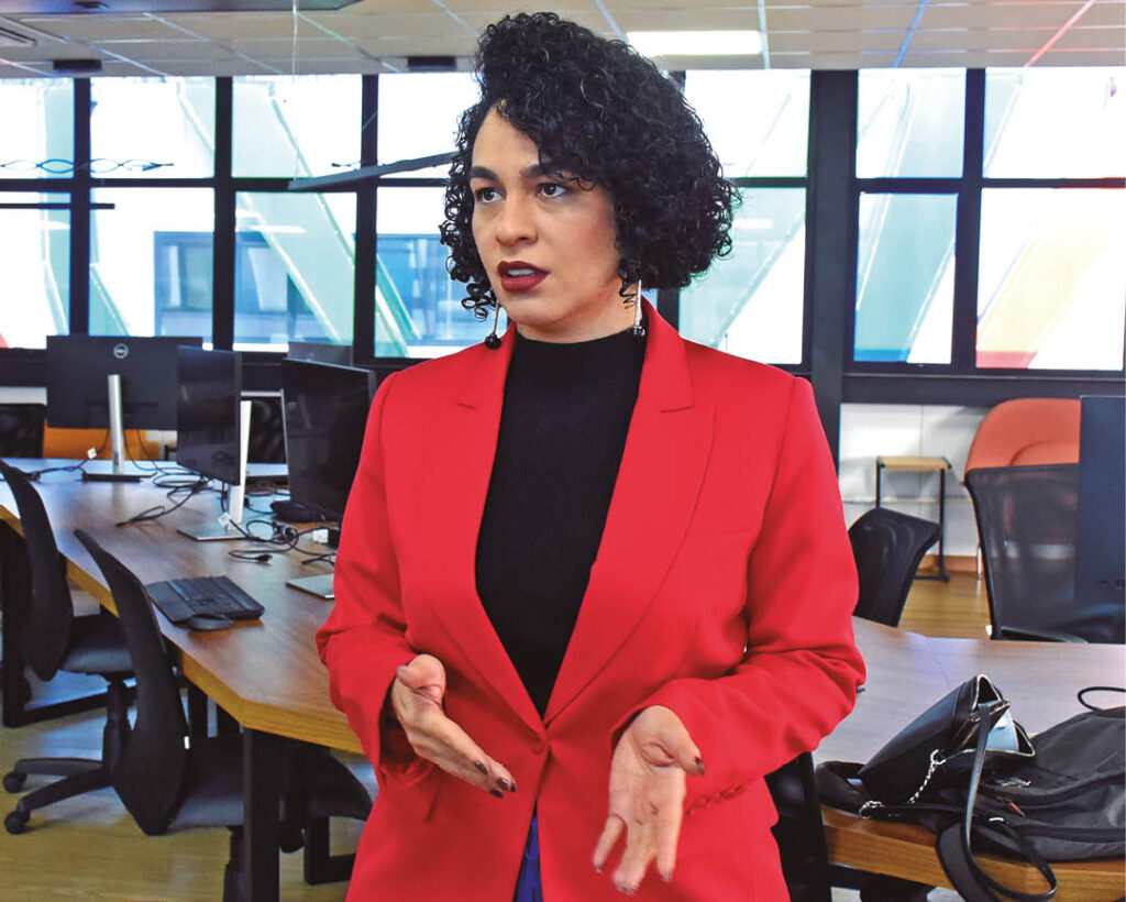 A professora Sandra Avila, orientadora do estudo: muitos testes antes do experimento final