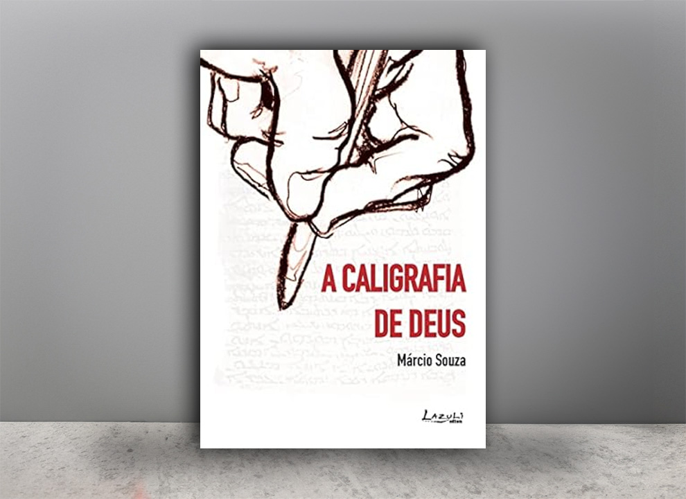 Capa do livro A Caligrafia de Deus, cujo prefácio foi escrito por Francisco Foot 