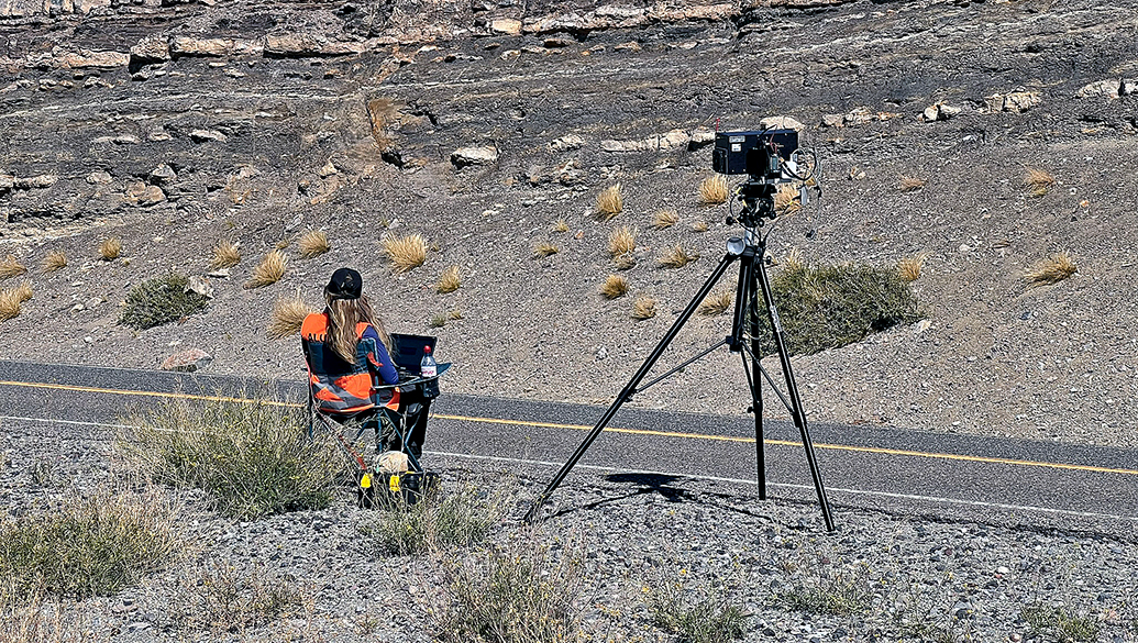 O grupo de pesquisadores percorreu cerca de 9 mil km entre ida e volta, sendo quatro dias para chegar até a área de estudo em Neuquén, na Argentina