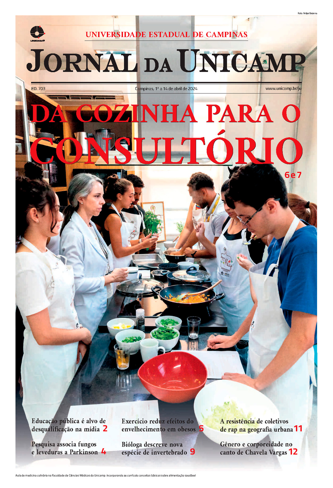 Capa da edição 703