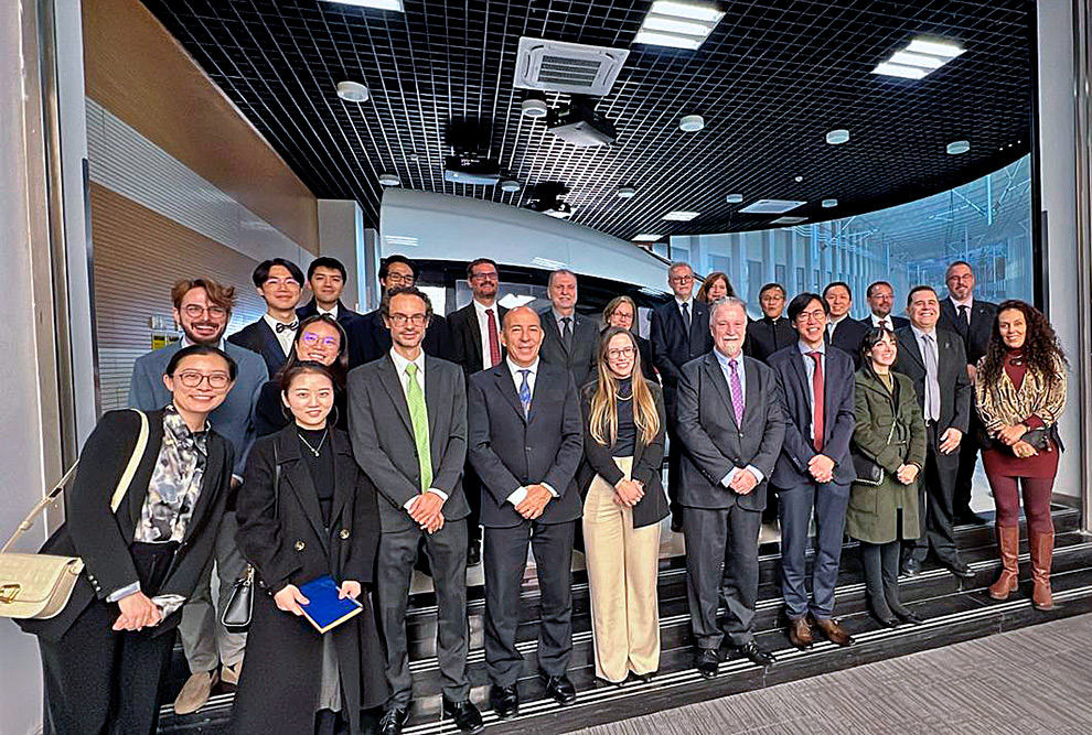 Comitiva da Unicamp em visitas a universidades chinesas