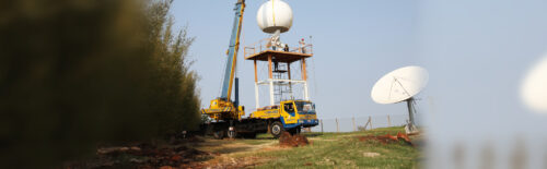 Radar meteorológico é instalado na Unicamp