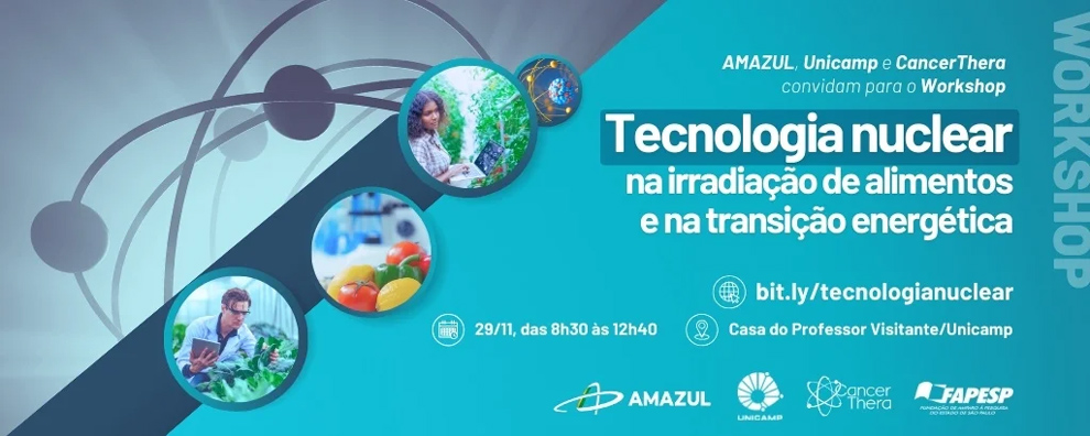 Unicamp-Amazul e CancerThera realizam workshop sobre tecnologia nuclear