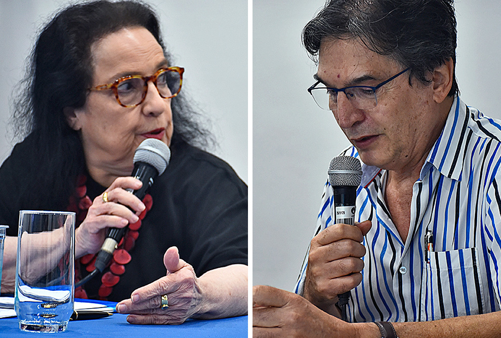 A jornalista, tradutora e viúva do intelectual Rosa Freire d’Aguiar e o filho André Tosi Furtado: memórias pessoais