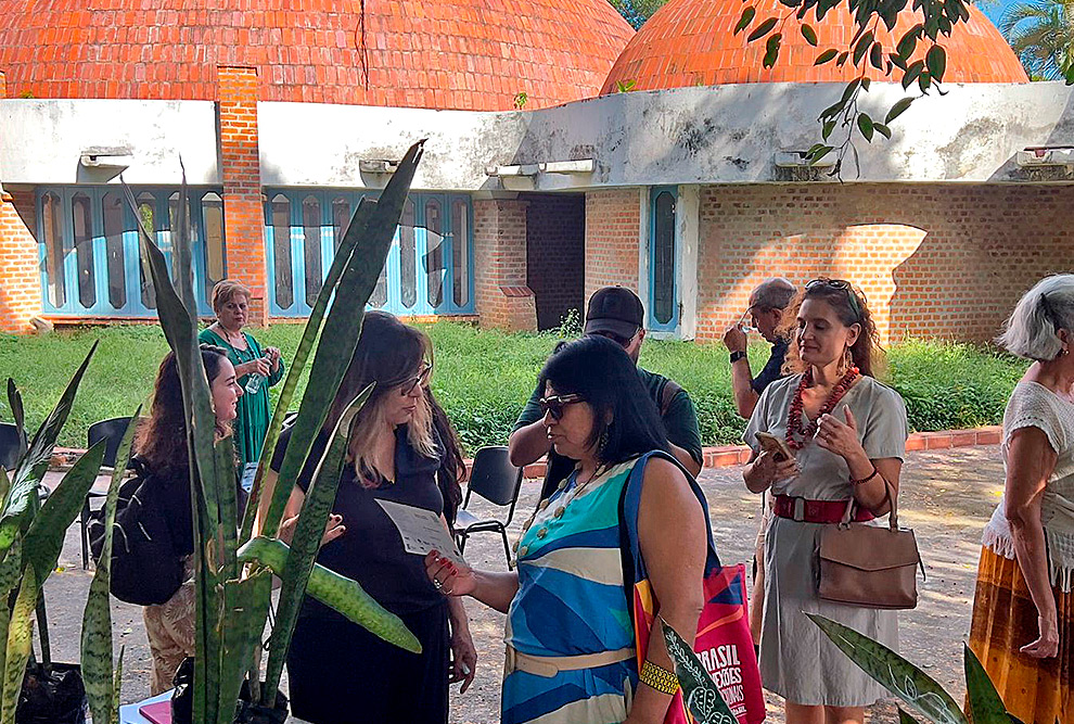 A escultura pública “Isla de Plantas - Edición Cuba”, foi inaugurada no último dia 18, no campus do Instituto Superior de Arte Cuba 