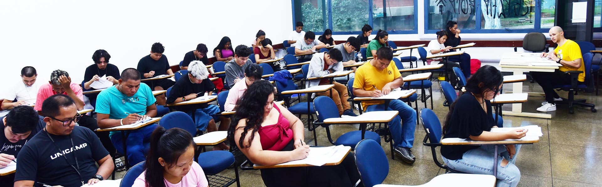 1,5 mil estudantes fizeram a prova do Vestibular Indígena Unicamp-Ufscar