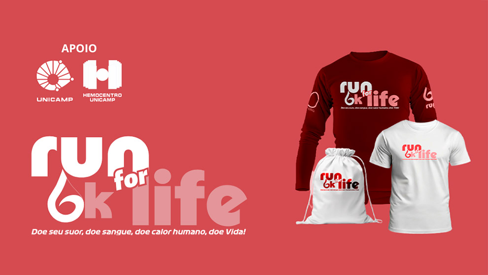 Hemocentro realiza neste domingo a corrida “Run for life”