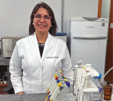 A farmacêutica Daniela Cavenaghi: desenvolvimento de produtos terapêuticos será novo alvo da pesquisa