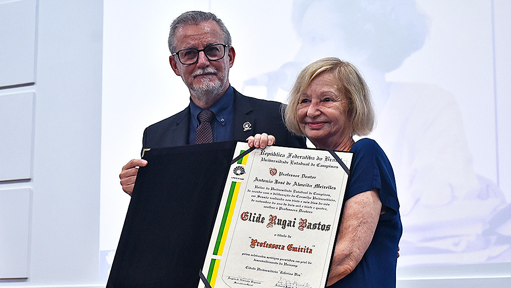 A entrega do título a Elide Bastos ocorre no momento em que o Programa de Pós-Graduação em Sociologia da Unicamp completa 50 anos