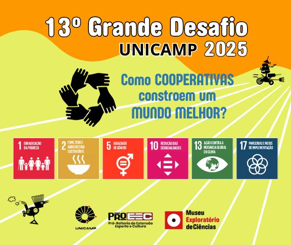 Museu Exploratório de Ciências recebe inscrições para o Grande Desafio 2025