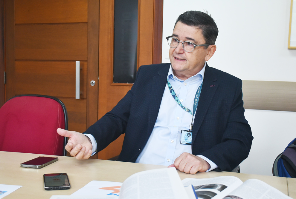 O médico do esporte da Unicamp, Sérgio Piedade: quatro domínios