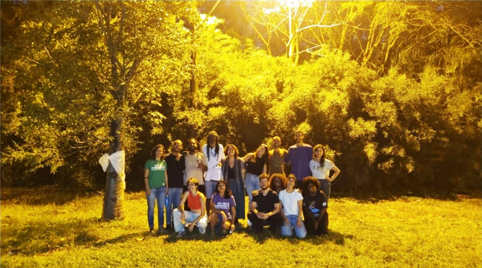 Uma das atividades da ITCP Unicamp na Casa de Cultura Tainã, em 2024   