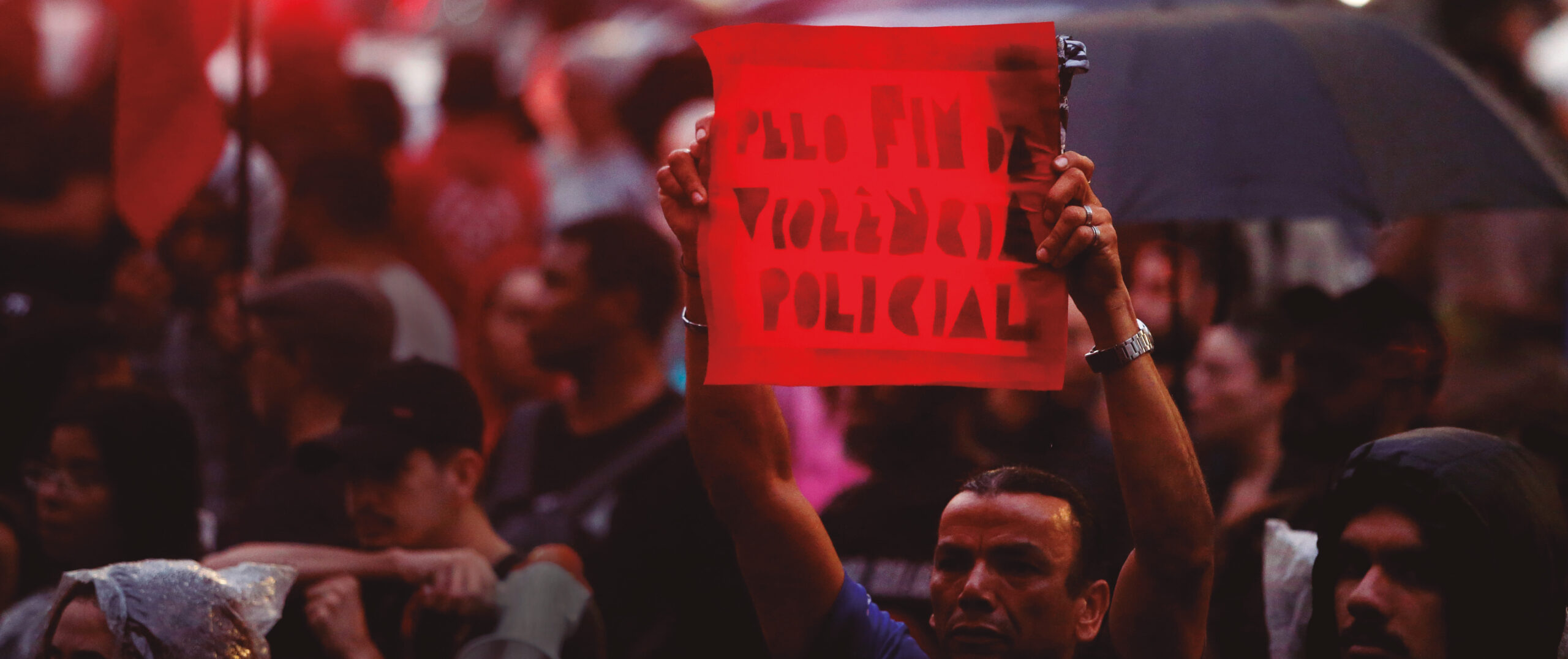 Foto de abertura, violência policial