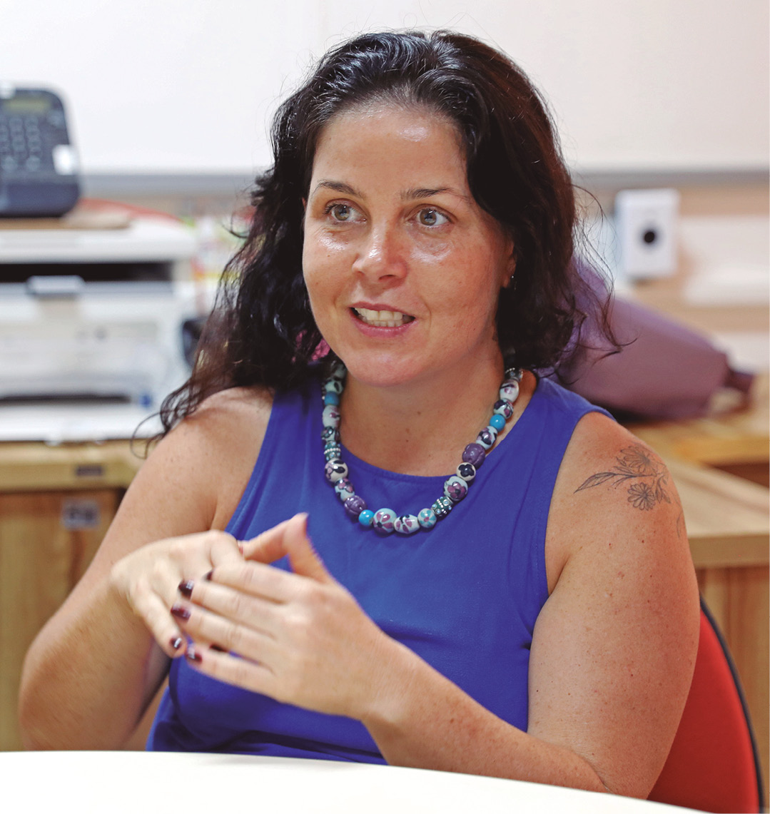 A professora Taniele Rui, orientadora da dissertação: violência é legitimada