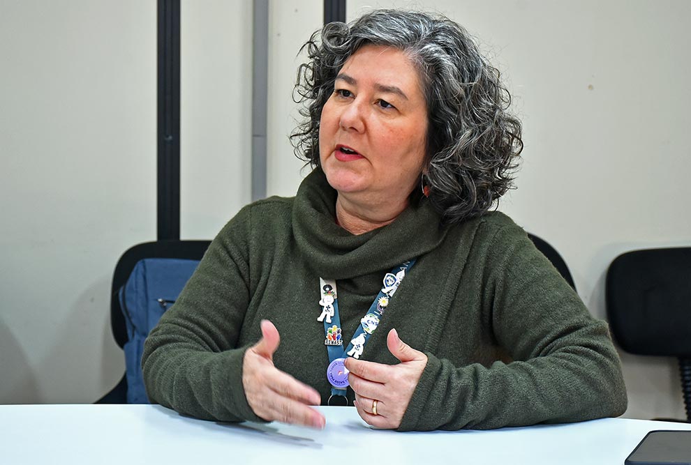 A médica Marcia Bandini, uma das autoras do estudo: violência no trabalho que se refletem no trabalho