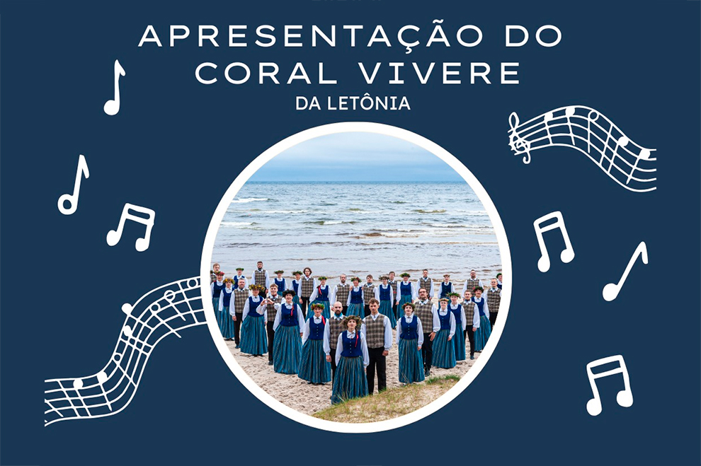 Teatro de Arena Unicamp recebe apresentação gratuita de coral da Universidade Técnica de Riga