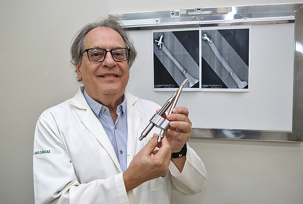 Um dos autores da invenção, o professor da Faculdade de Ciências Médicas, William Belangero