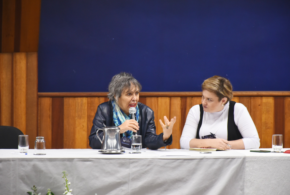 A economista Ana Camarano proferiu palestra de abertura do IV Geronto Meeting, organizado pela FCM  