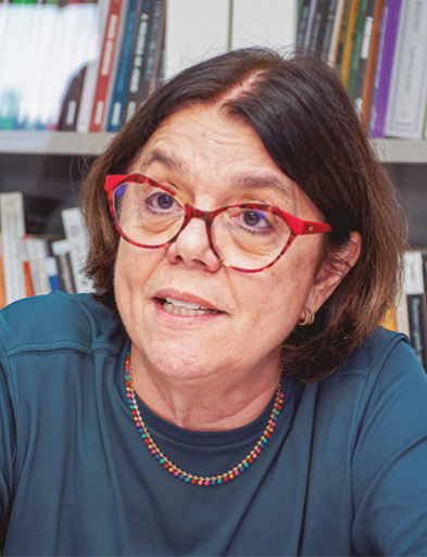 A professora Edwiges Morato, que dirige a editora: objetivo é incentivar a leitura no Brasil