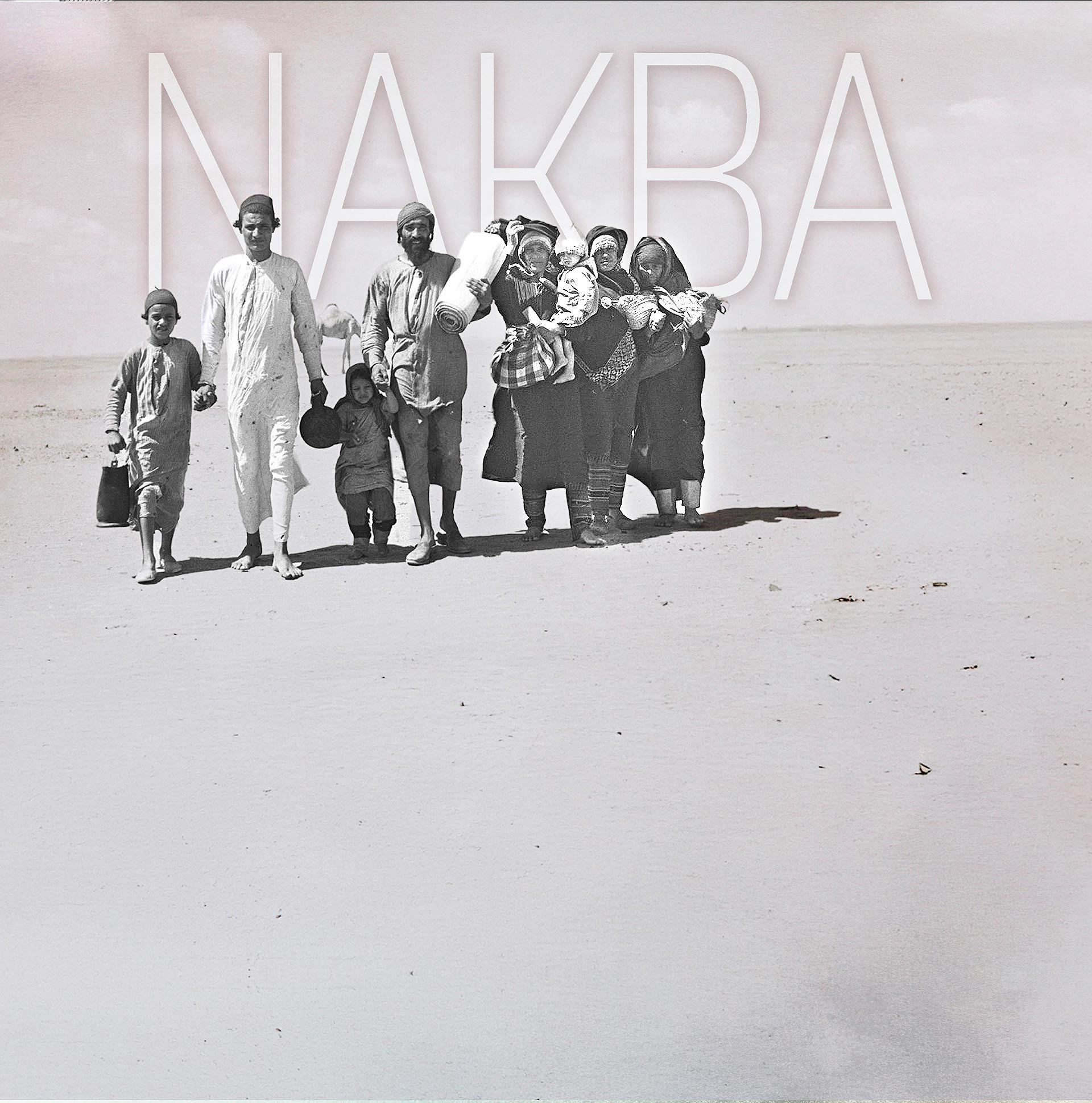 Imagens dos Refugiados 'Nakba' 1948