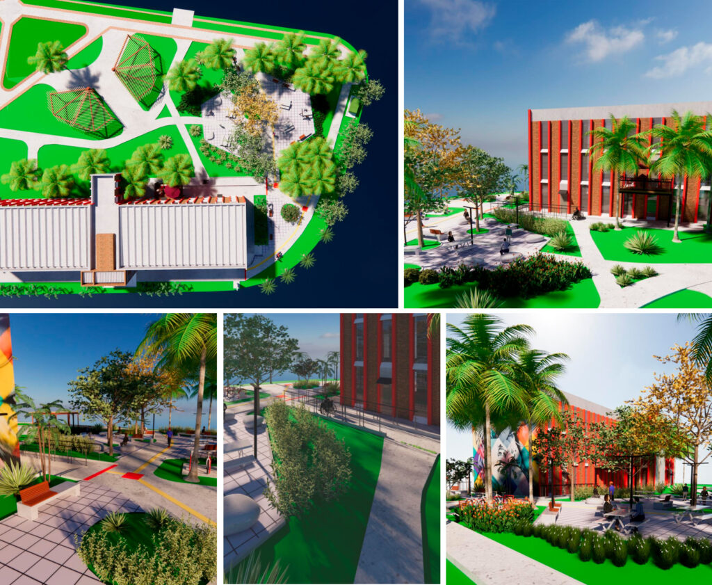 Obra de revitalização da Praça Milton Santos terá lançamento de esculturas do Projeto “Arte no Campus II” e palestra com o historiador Claudinei Roberto da Silva 