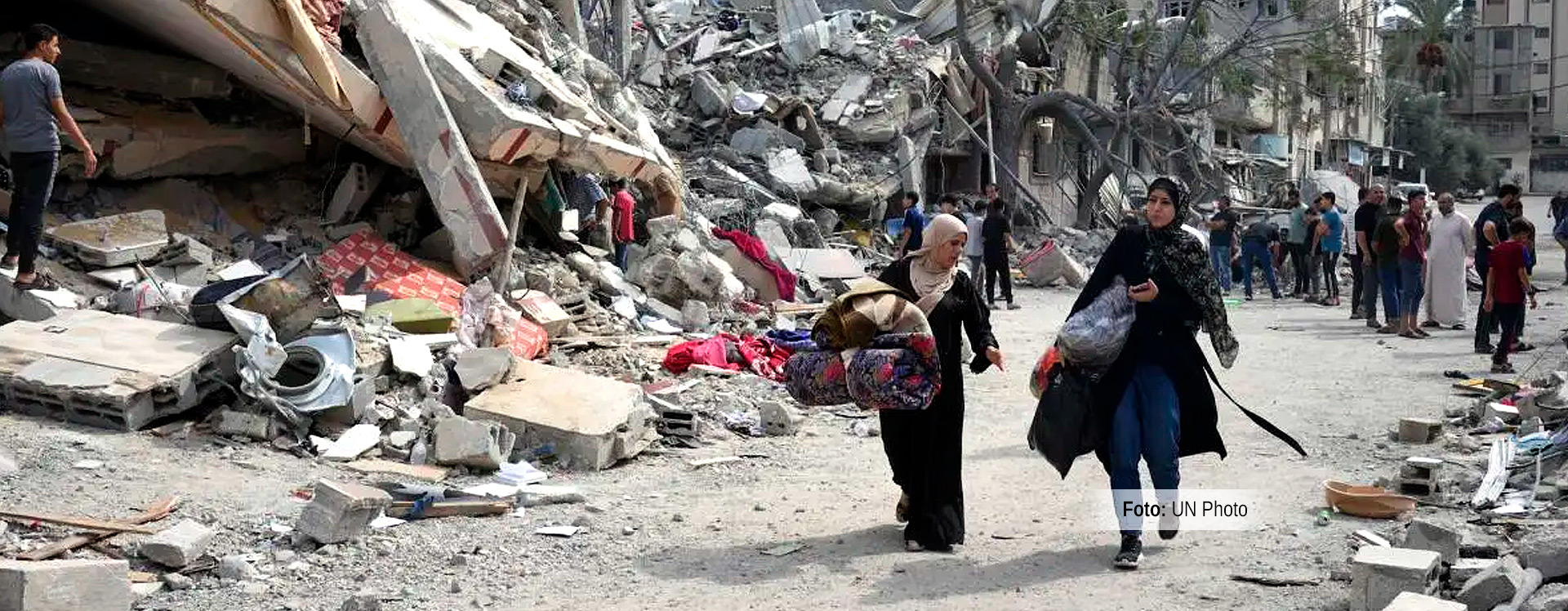 Imagens do conflito atual em Gaza