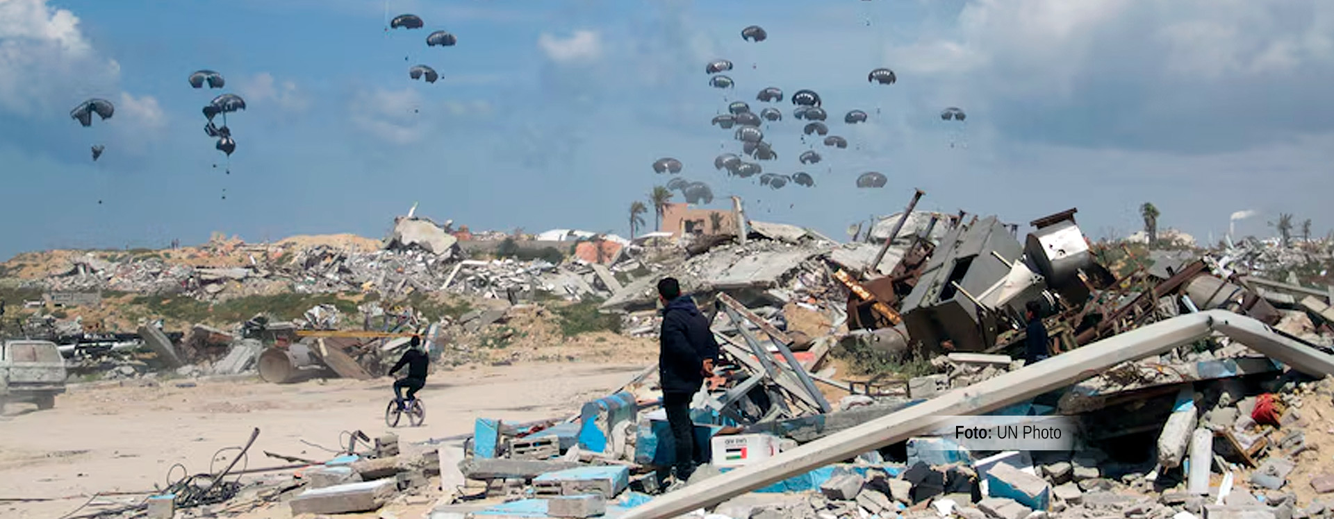Imagens do conflito atual em Gaza