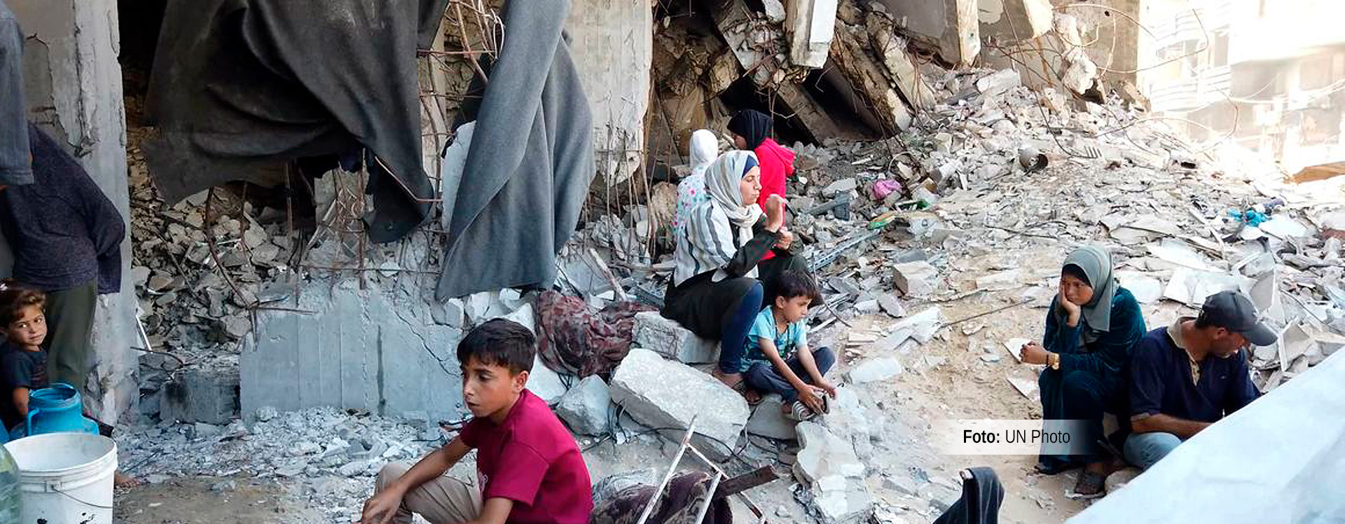 Imagens do conflito atual em Gaza
