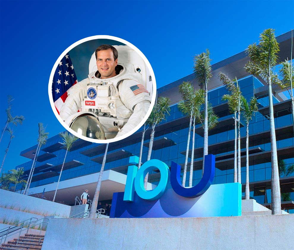IOU recebe, para palestra, o astronauta e engenheiro aeroespacial norte-americano Richard Hieb
