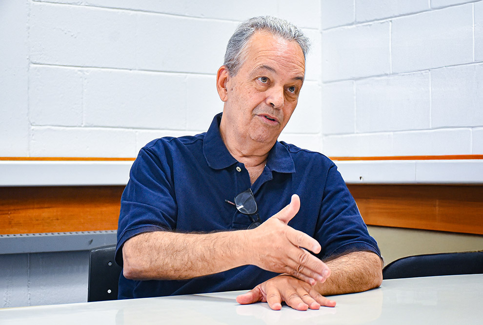 O professor Luiz Cortez: setor vem diversificando suas ações usando outras matérias-primas