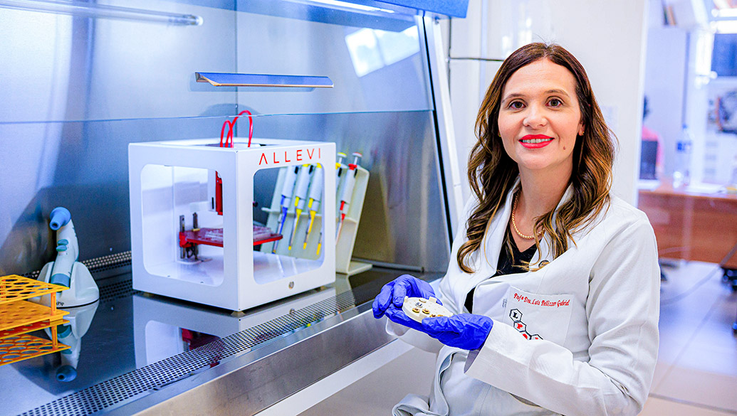 A professora da FCA e coordenadora do LPol Laís Pellizzer Gabriel: recuperação mais confortável