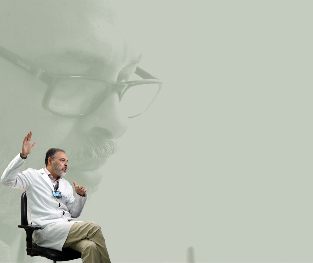 Imagem do professor e médico Adel Ashmawi