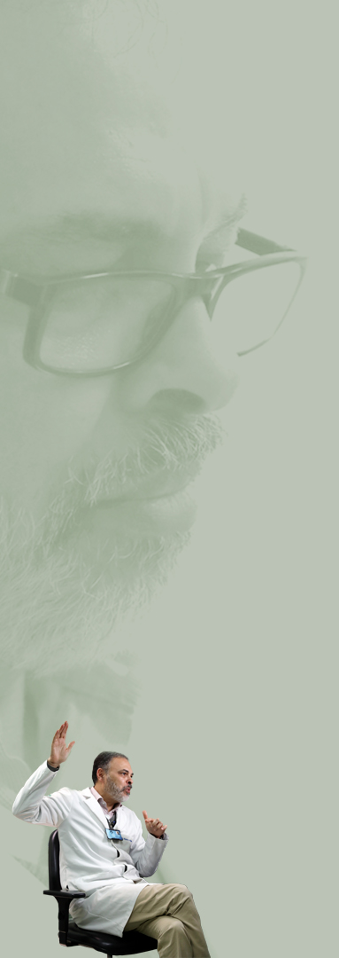 Imagem do professor e médico Adel Ashmawi