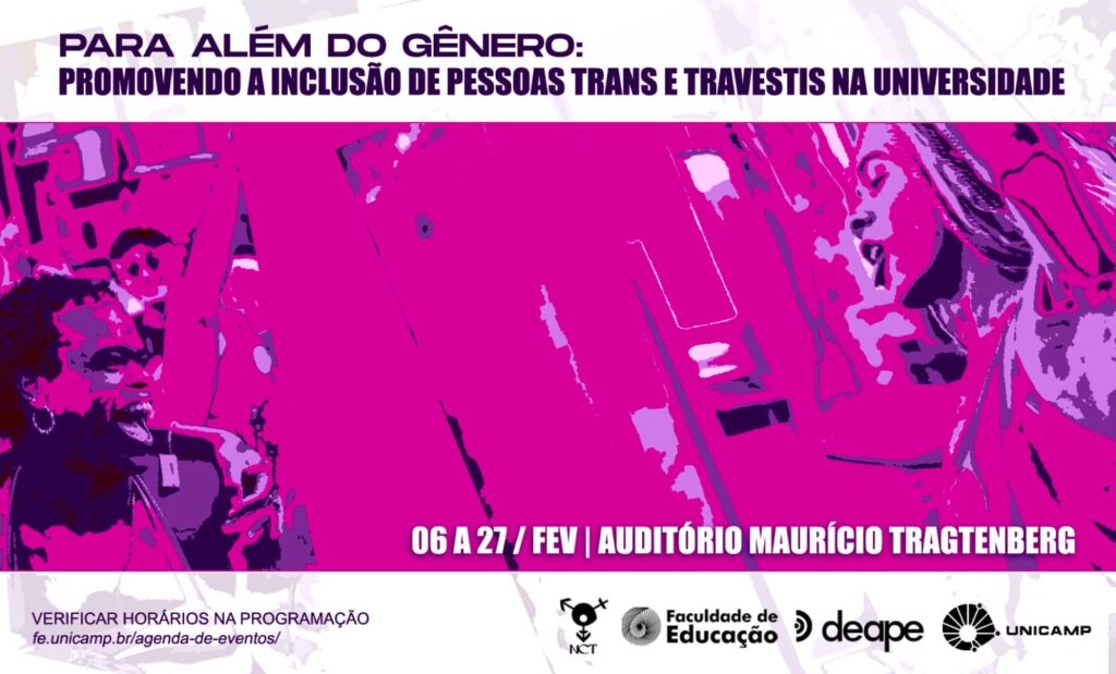Faculdade de Educação promove evento sobre inclusão de pessoas trans e travestis