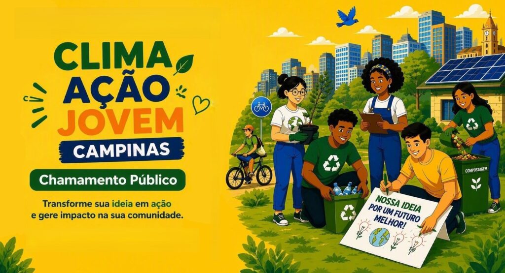 Diretoria Executiva de Sustentabilidade seleciona projetos para o Edital de Chamamento Público 'Juventude e Ação Climática 2026/2027'